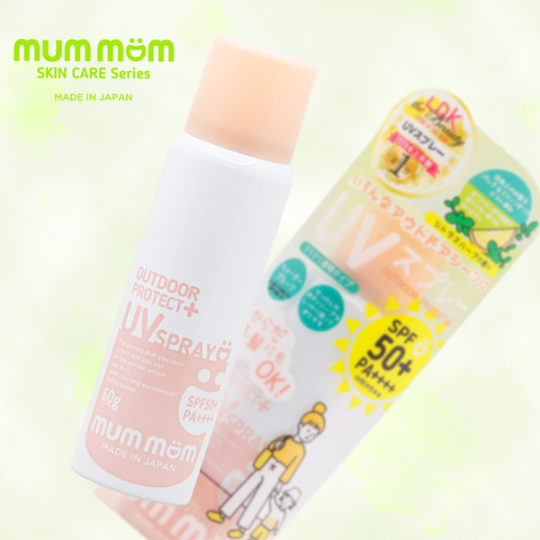 マムマム・ＵＶスプレーアウトドアプロテクトプラス60gの商品画像
