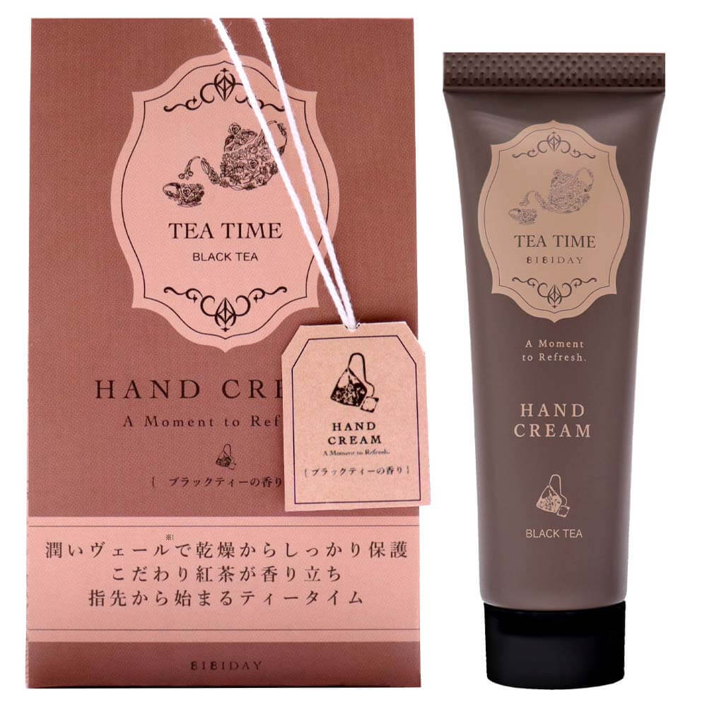 TEA TIME ハンドクリーム ブラックティーの香り