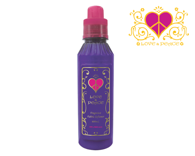 ラブ&ピース フレグランス ファブリック ソフナー ピースフル フルーティーの香り 600mL の商品画像