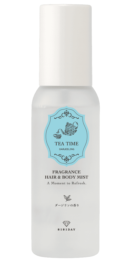 BIBIDAY TEA TIME ヘア＆ボディミスト ダージリンの香り