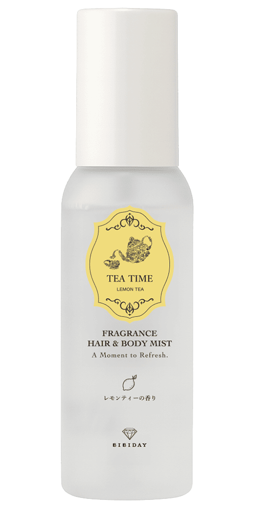 BIBIDAY TEA TIME ヘア＆ボディミスト レモンティーの香り